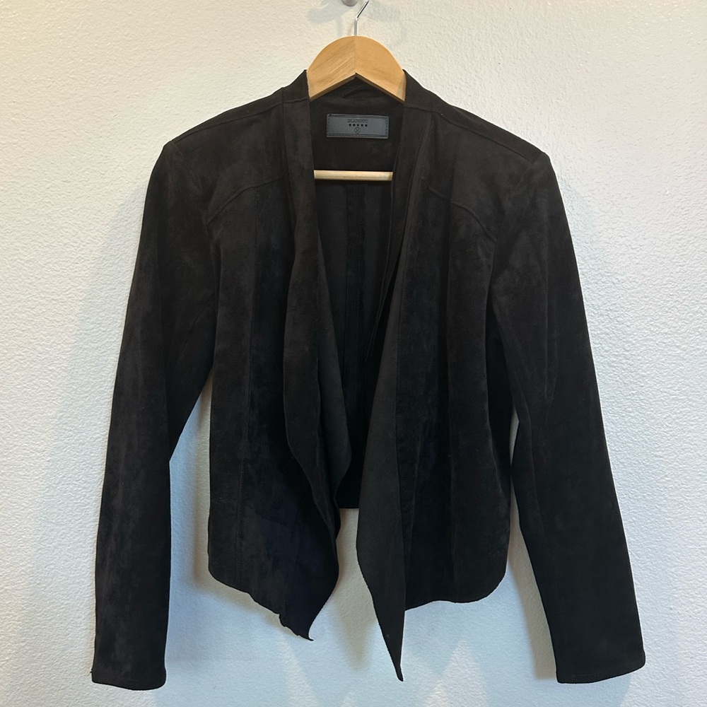 Black Suede Women's Jacket by blanknyc size M